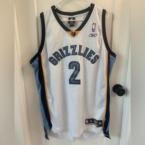 Reebok NBA jersey, Memphis Grizzlies, Jason Williams, Size Extra Large